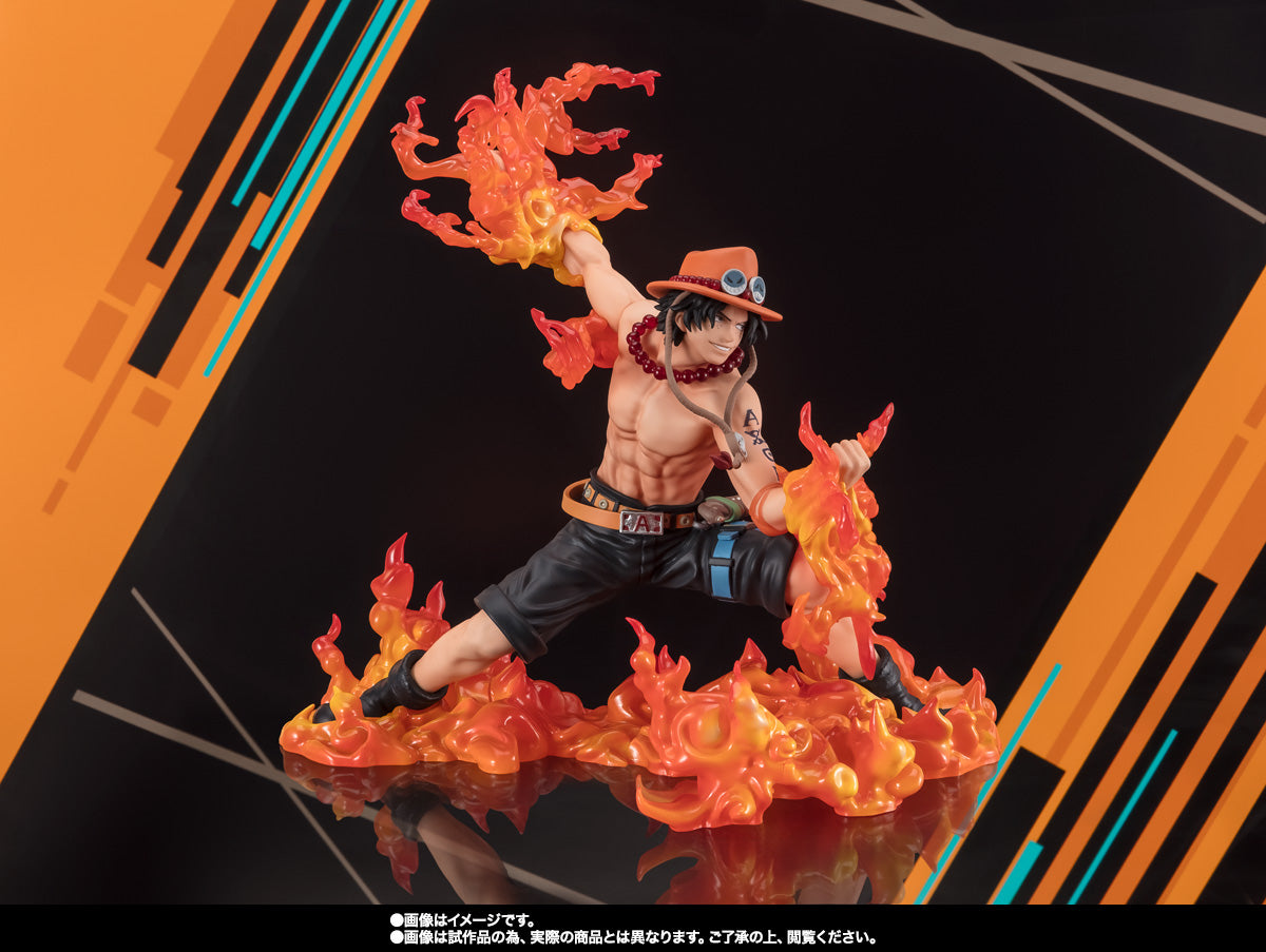 One Piece Portgas D. Ace Chou Gekisen Extra Battle Bounty Rush 5th Anniversary Figuarts Zero