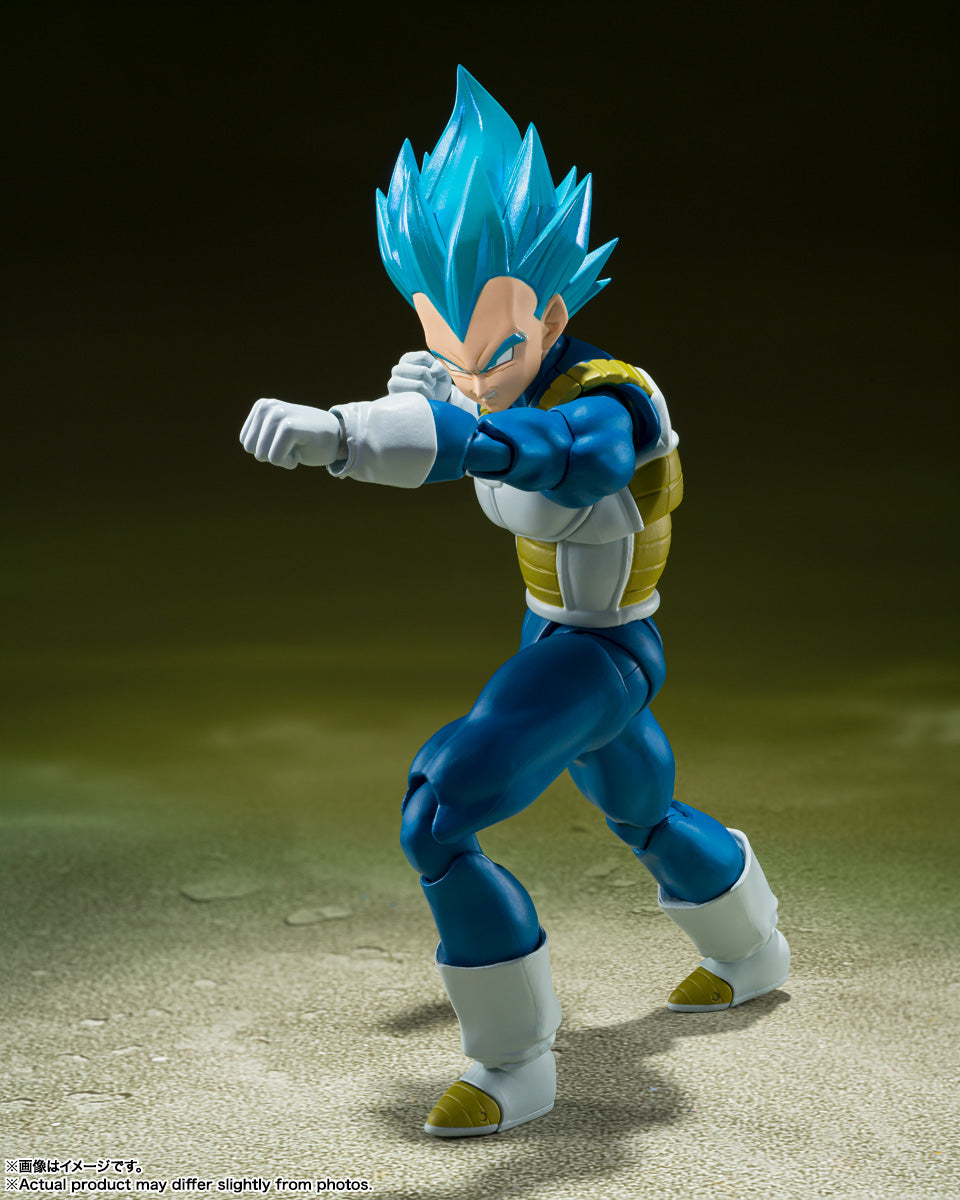 Dragon Ball Super Super Saiyan God Super Saiyan VEGETA Unwavering Saiyan Pride S.H.Figuarts