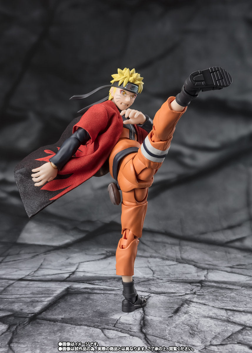 [Preventa] NARUTO UZUMAKI - Sennin Mode -  Savior of Konoha S.H.Figuarts