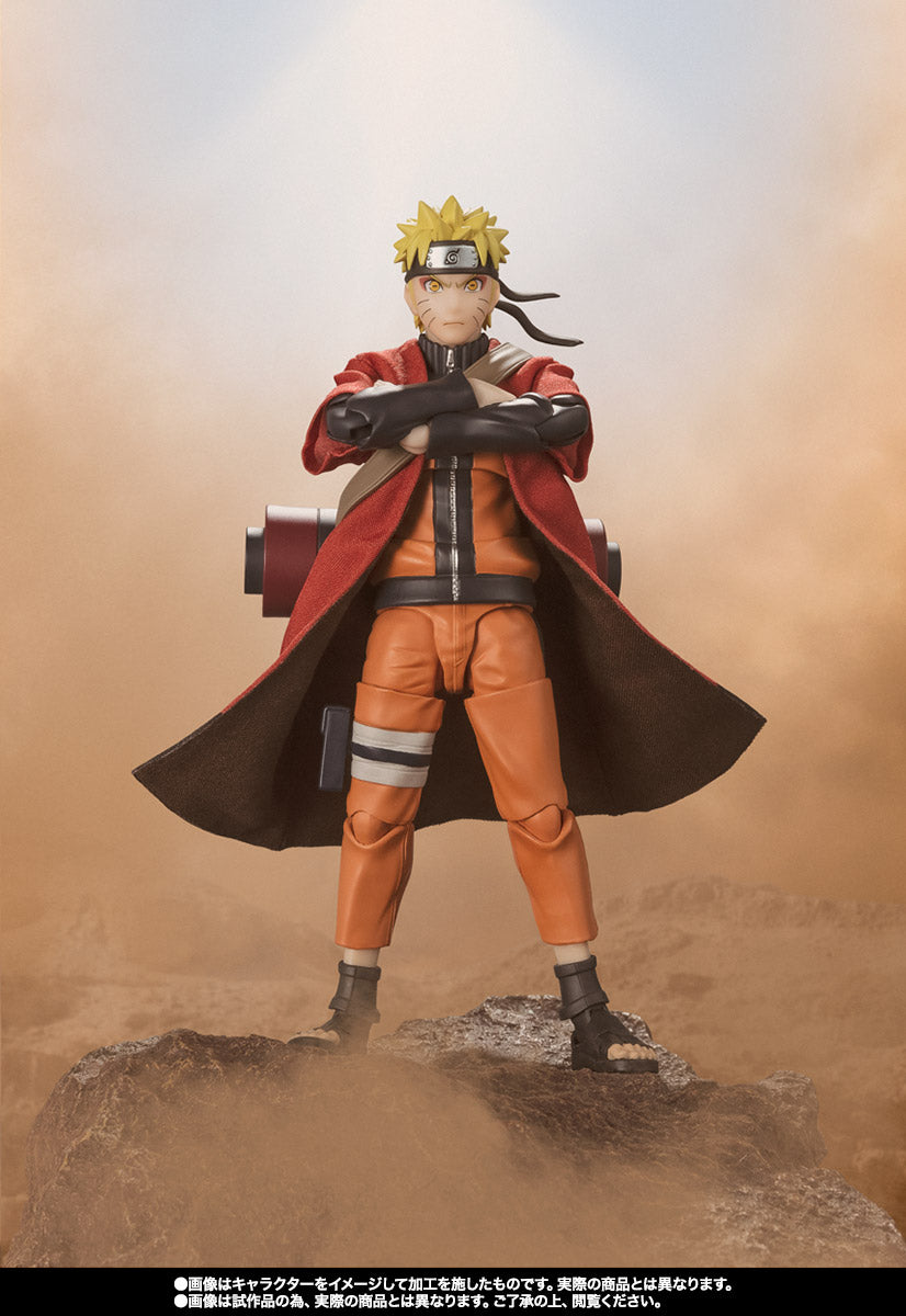 [Preventa] NARUTO UZUMAKI - Sennin Mode -  Savior of Konoha S.H.Figuarts