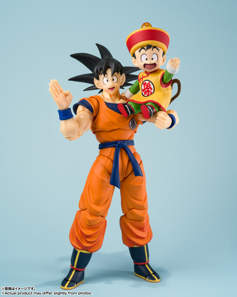Dragon Ball Z SON GOKU &amp; SON GOHAN-Childhood- &amp; Fliying Nimbus -Exclusive Edition-SDCC 2024 S.H.Figuarts