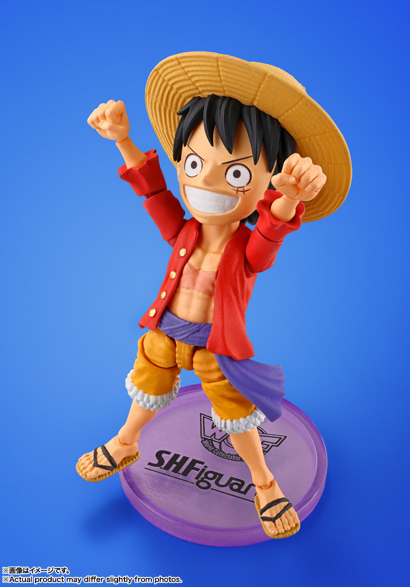 Monkey D. Luffy World Collectable Figure S.H.Figuarts (Caja con Detalles)