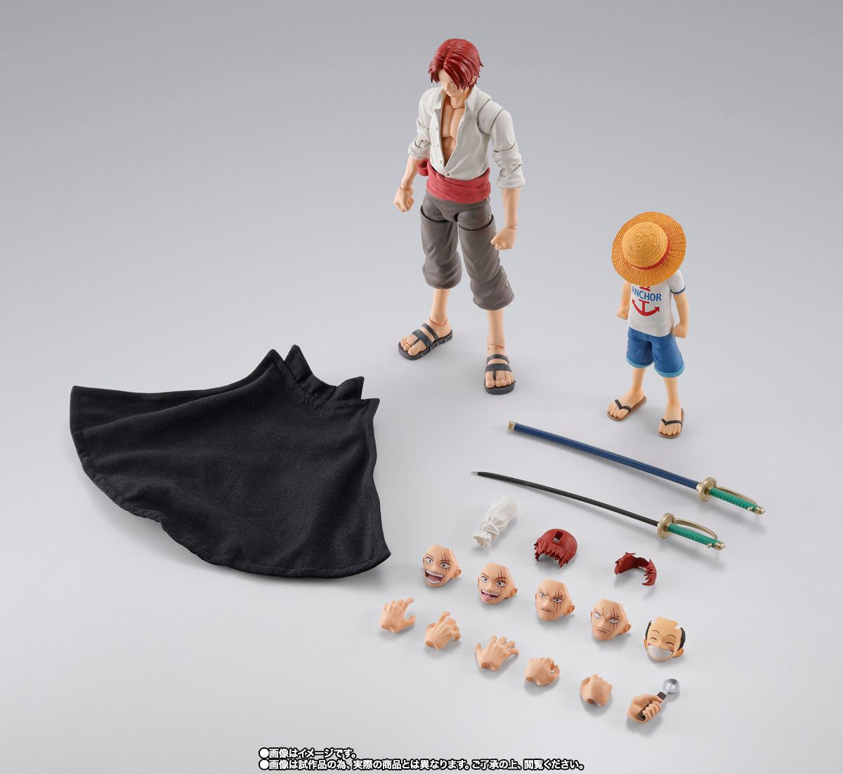 [Preventa] One Piece - Akagami no Shanks &amp; Monkey D. Luffy - Childhood Ver.  S.H.Figuarts
