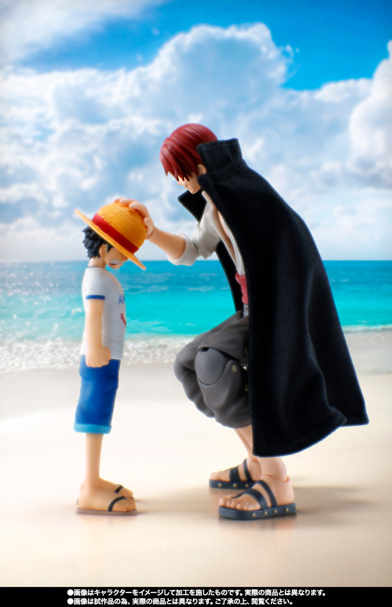 [Preventa] One Piece - Akagami no Shanks &amp; Monkey D. Luffy - Childhood Ver.  S.H.Figuarts
