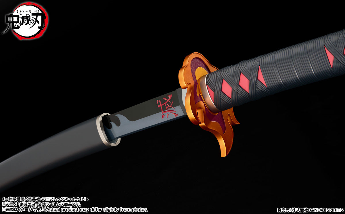 [Preventa] Kimetsu No Yaiba NICHIRIN SWORD (TANJIRO KAMADO) KYOJURO RENGOKU’S SWORD GUARD ver. PROPLICA