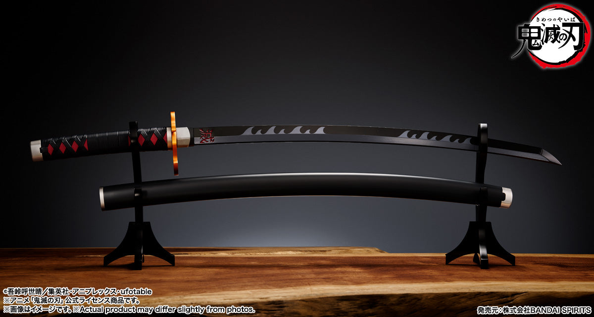 [Preventa] Kimetsu No Yaiba NICHIRIN SWORD (TANJIRO KAMADO) KYOJURO RENGOKU’S SWORD GUARD ver. PROPLICA