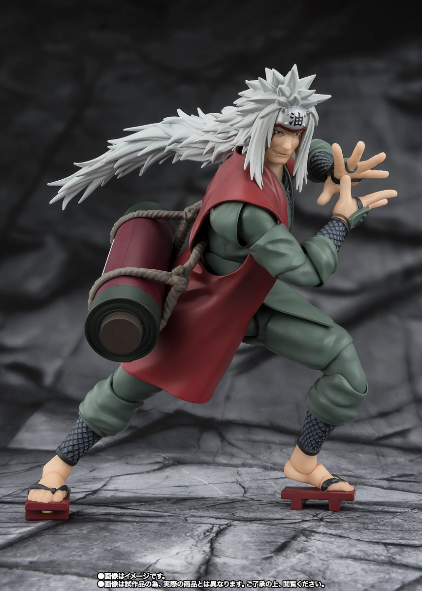 [PREVENTA] Naruto Shippuden JIRAIYA Hidden Leaf Heroic Master Sage S.H.Figuarts