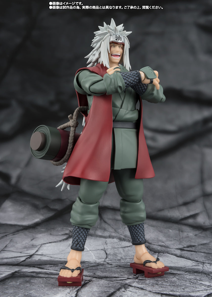[PREVENTA] Naruto Shippuden JIRAIYA Hidden Leaf Heroic Master Sage S.H.Figuarts