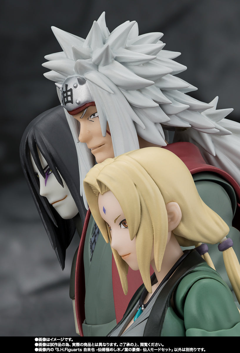 [PREVENTA] Naruto Shippuden JIRAIYA Hidden Leaf Heroic Master Sage S.H.Figuarts