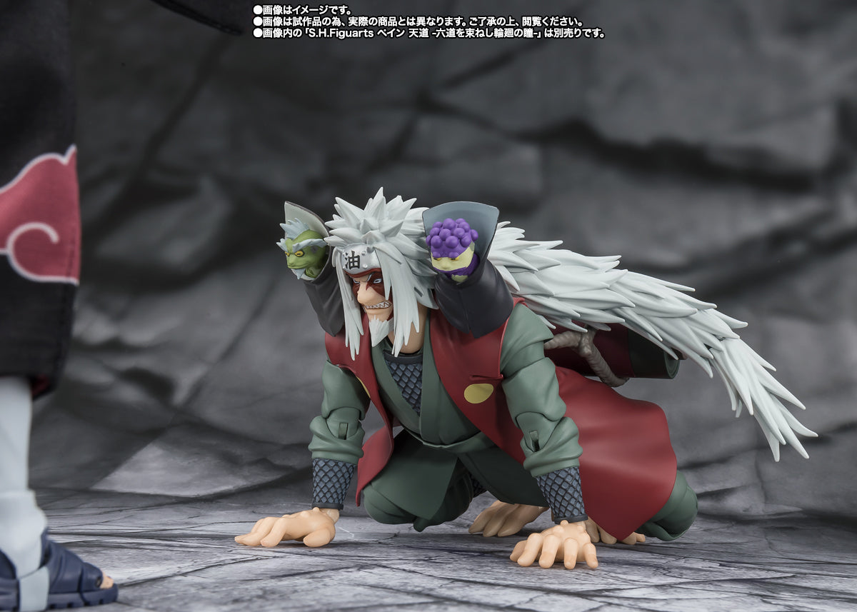 [PREVENTA] Naruto Shippuden JIRAIYA Hidden Leaf Heroic Master Sage S.H.Figuarts