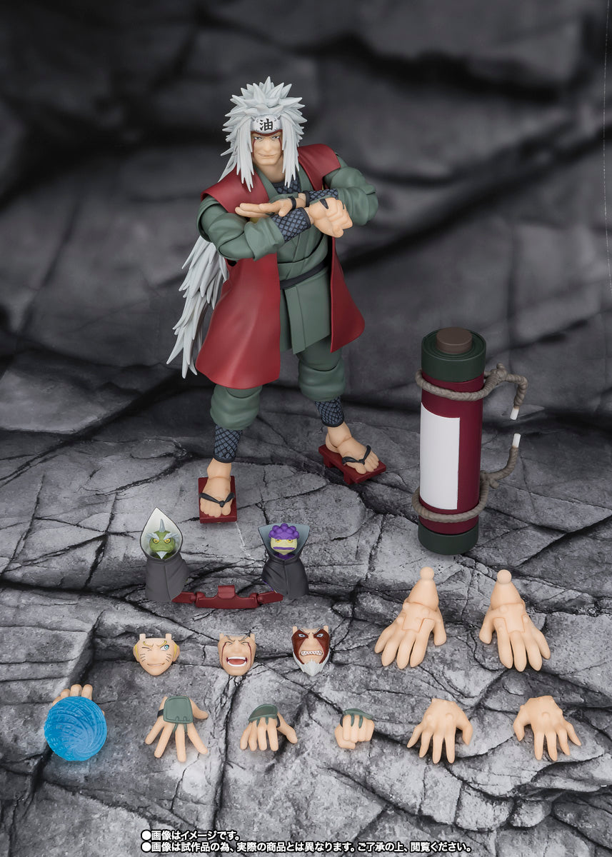 [PREVENTA] Naruto Shippuden JIRAIYA Hidden Leaf Heroic Master Sage S.H.Figuarts