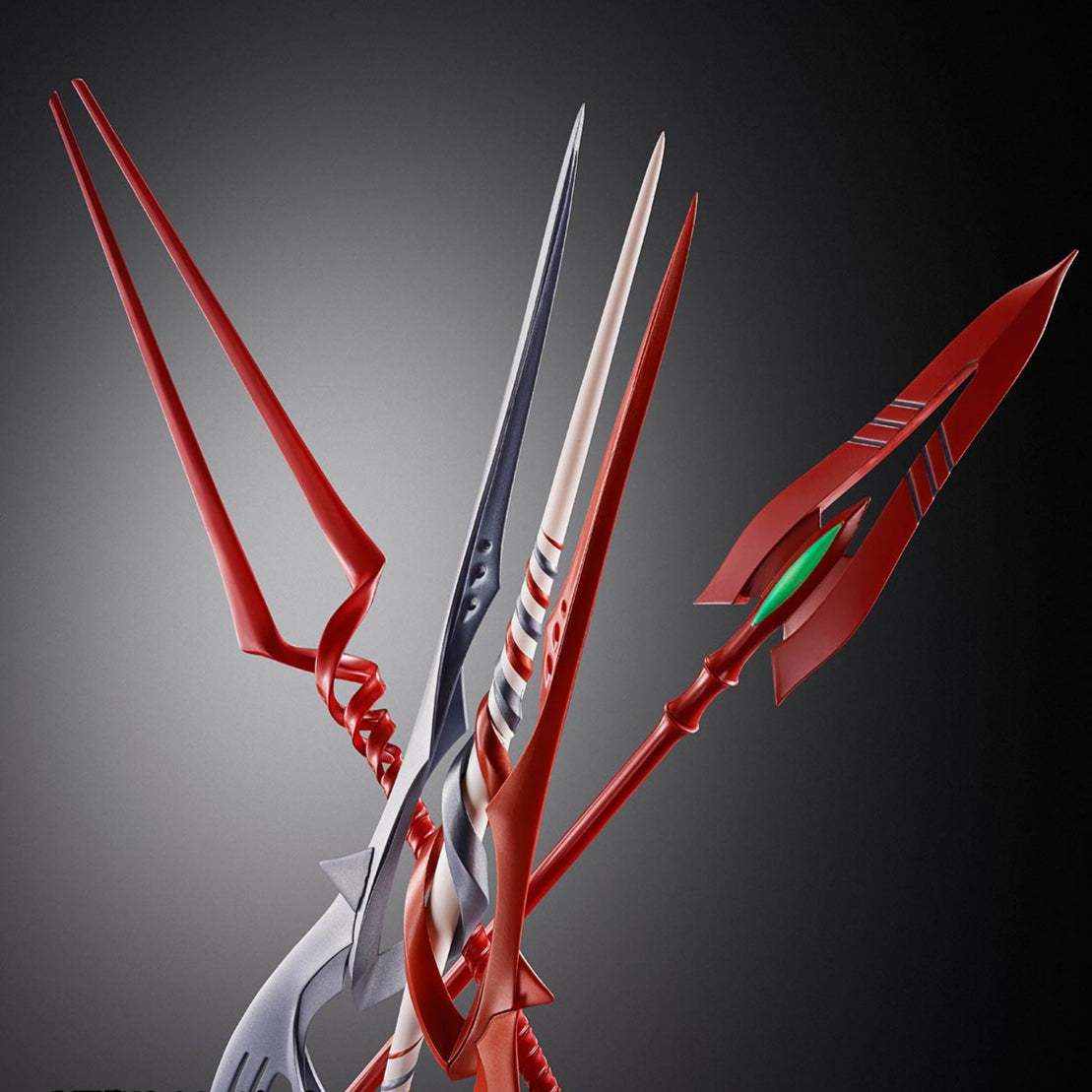 [Preventa] EVANGELION PRODUCTION E3 SPEARS SET FOR EVANGELION 30th with the spear Another color METAL BUILD