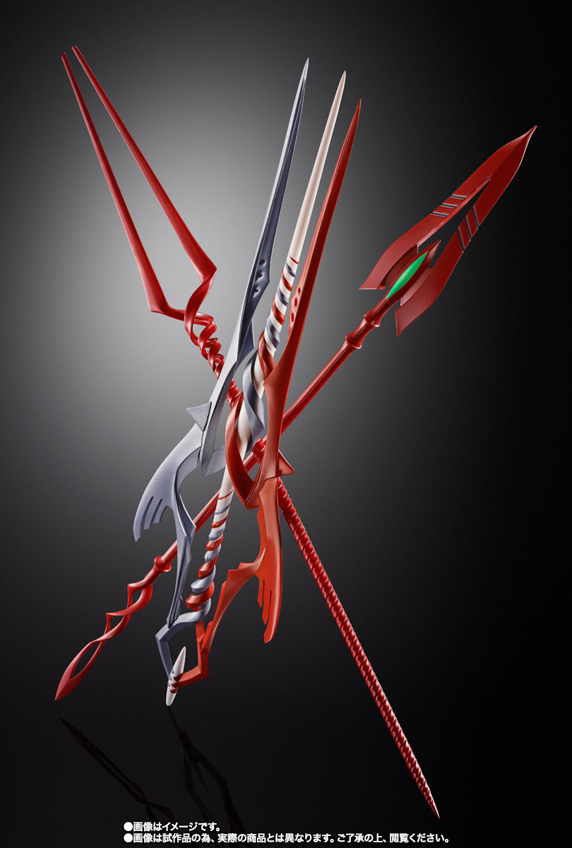 [Preventa] EVANGELION PRODUCTION E3 SPEARS SET FOR EVANGELION 30th with the spear Another color METAL BUILD