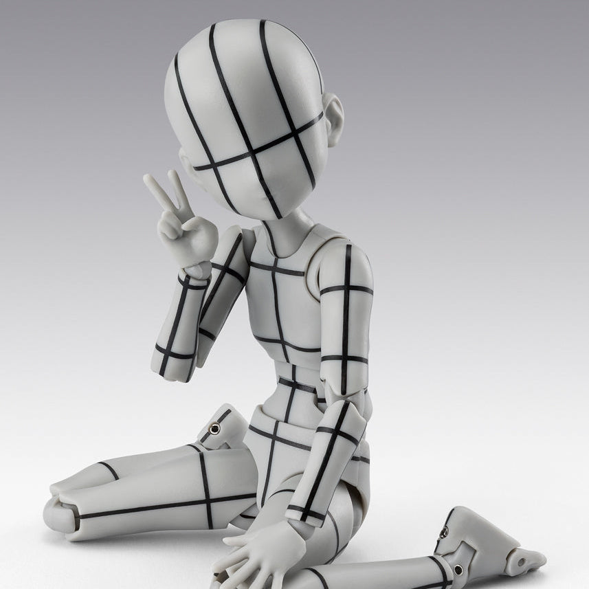 [Preventa] BODY-CHAN KEN SUGIMORI Edition WIREFRAME (Gray Color Ver.) S.H.Figuarts