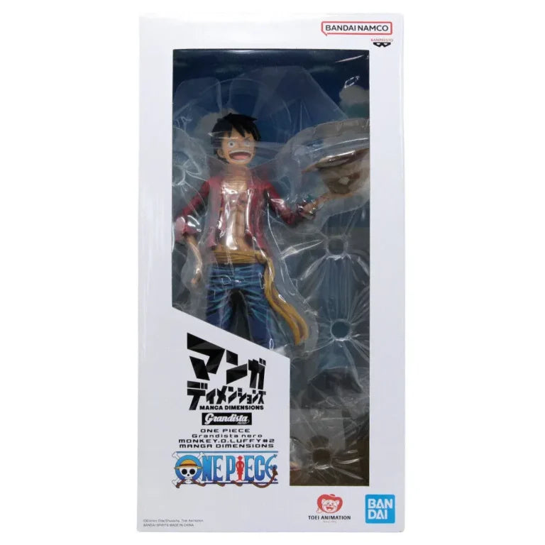 One Piece Monkey D. Luffy Manga Dimensions Grandista