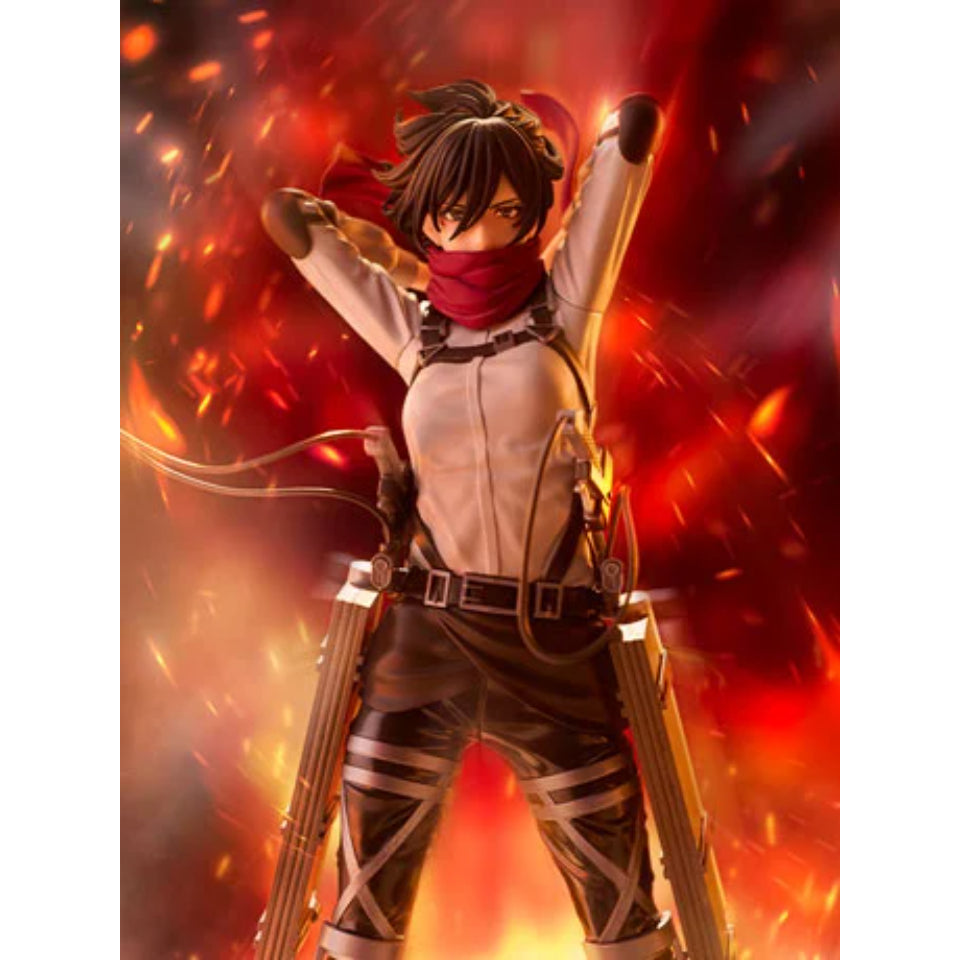 [Preventa] Attack on Titan: The Final Season Mikasa Ackerman Oshi Works Statue Kotobukiya