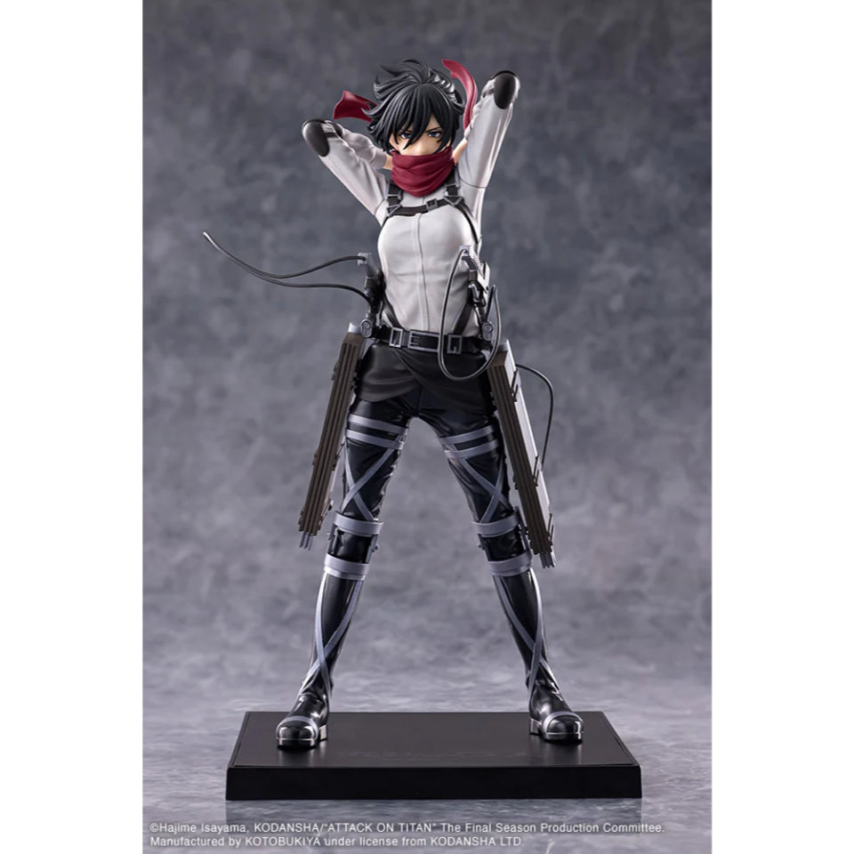 [Preventa] Attack on Titan: The Final Season Mikasa Ackerman Oshi Works Statue Kotobukiya