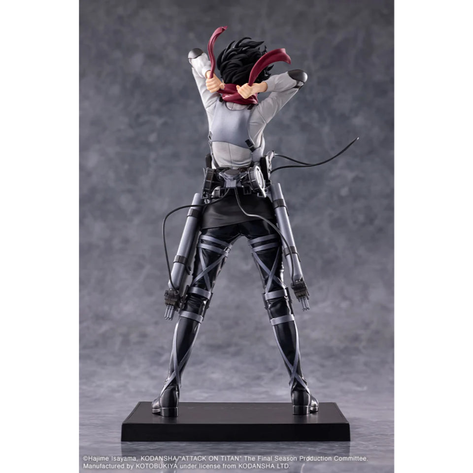 [Preventa] Attack on Titan: The Final Season Mikasa Ackerman Oshi Works Statue Kotobukiya