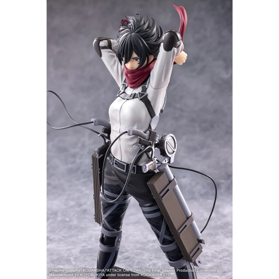 [Preventa] Attack on Titan: The Final Season Mikasa Ackerman Oshi Works Statue Kotobukiya