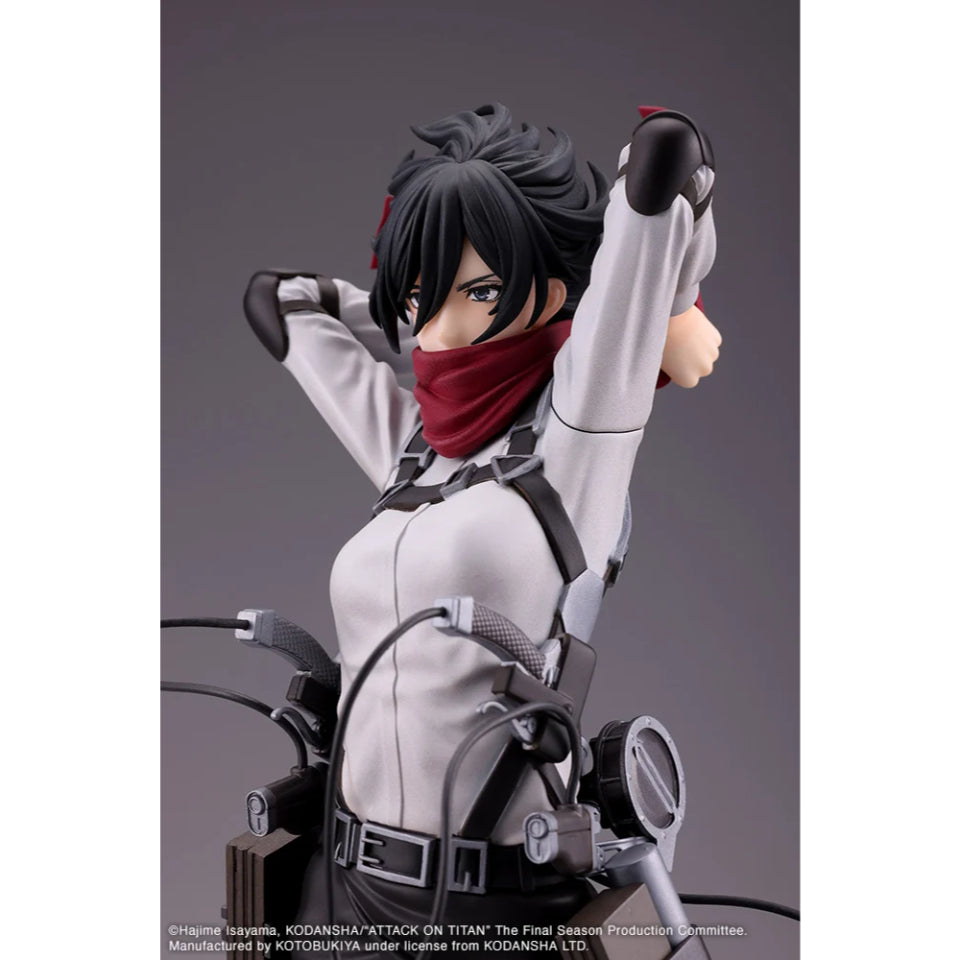 [Preventa] Attack on Titan: The Final Season Mikasa Ackerman Oshi Works Statue Kotobukiya