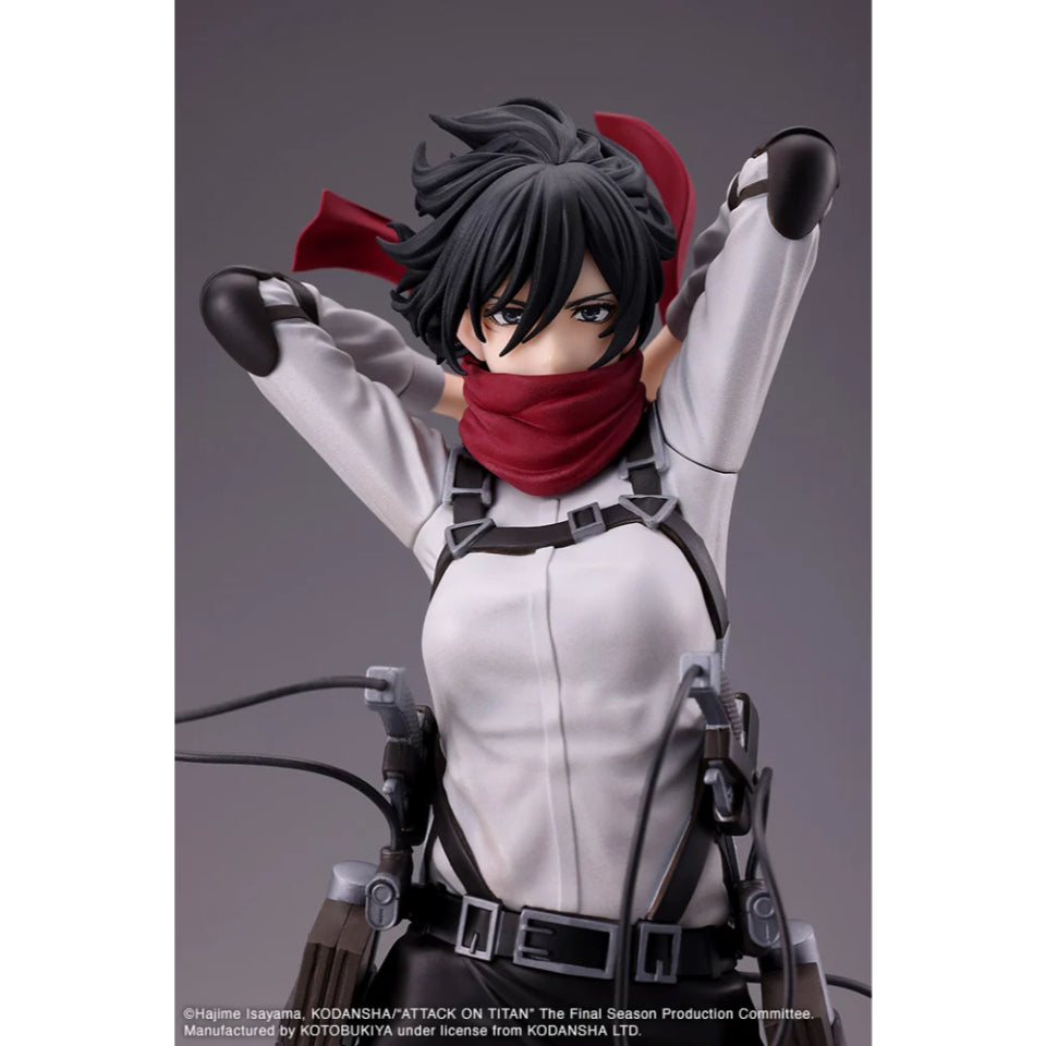 [Preventa] Attack on Titan: The Final Season Mikasa Ackerman Oshi Works Statue Kotobukiya