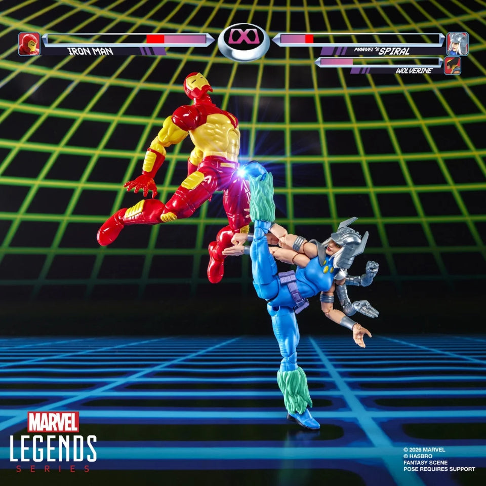 [Preventa] Series Gamerverse Iron Man vs Spiral Marvel Legends