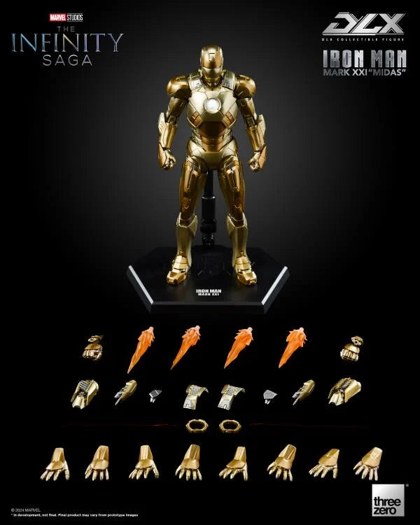 [Preventa]  Avengers: Iron Man Mark XXI "Midas" The Infinity Saga DLX Three Zero