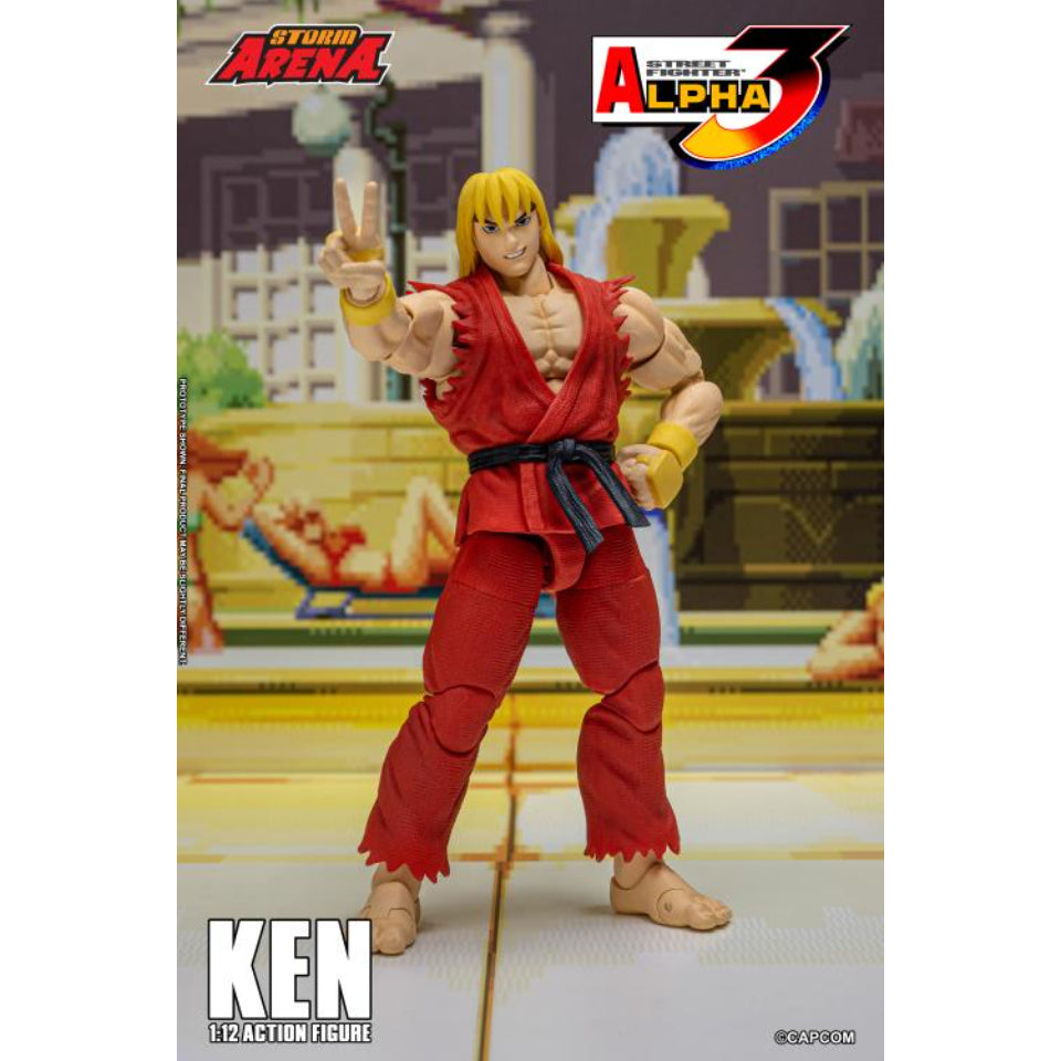 [Preventa] Street Fighter Alpha 3 Storm Arena Ken 1/12 Storm Collectibles