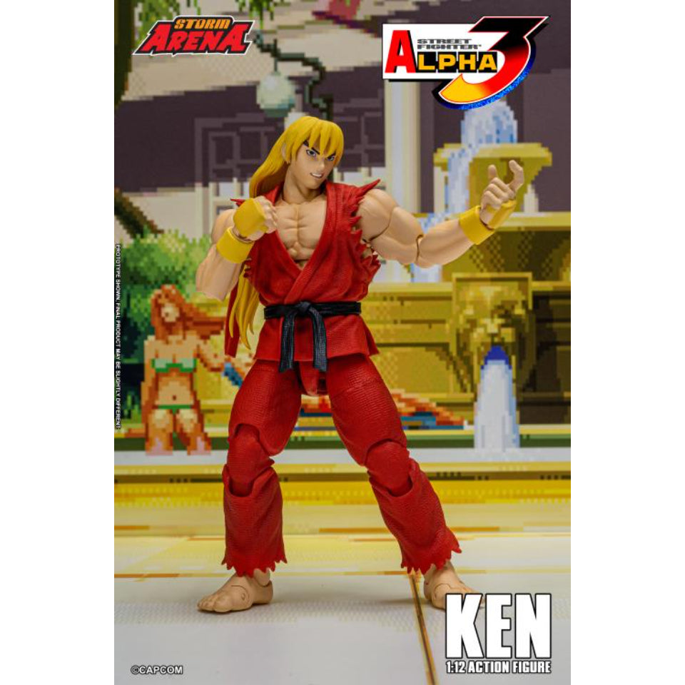 [Preventa] Street Fighter Alpha 3 Storm Arena Ken 1/12 Storm Collectibles