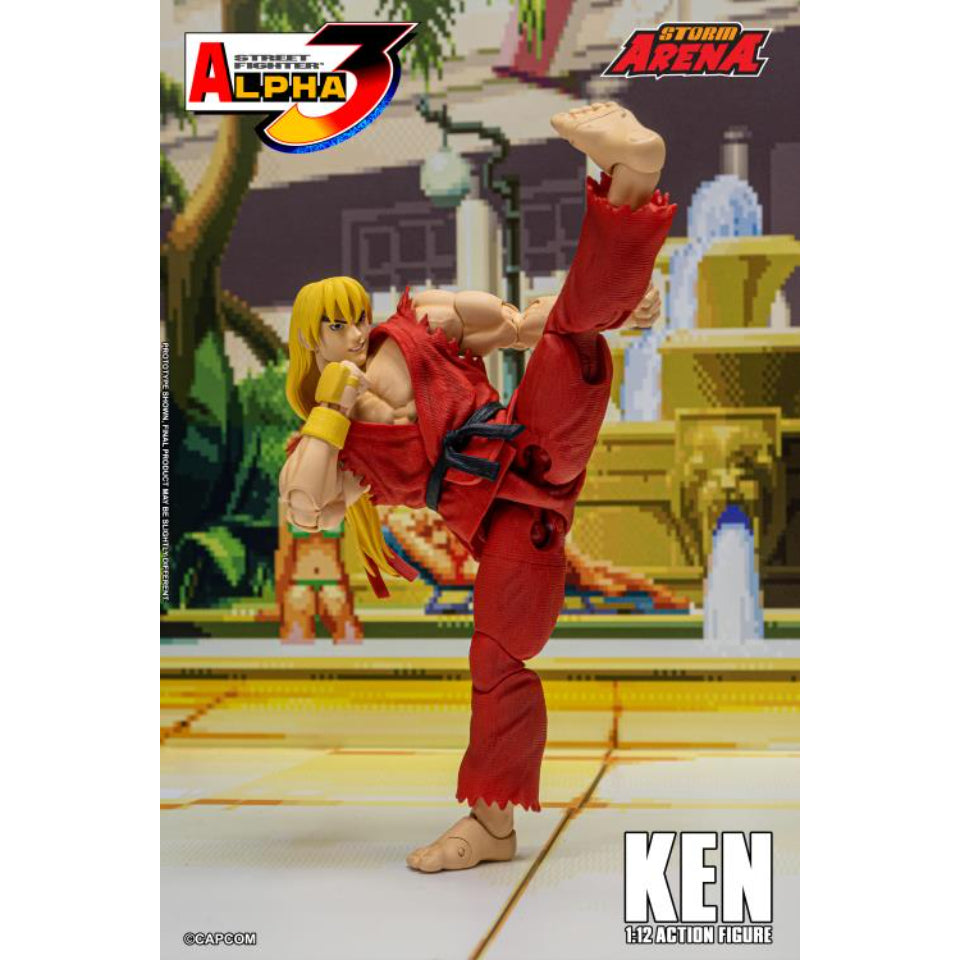 [Preventa] Street Fighter Alpha 3 Storm Arena Ken 1/12 Storm Collectibles