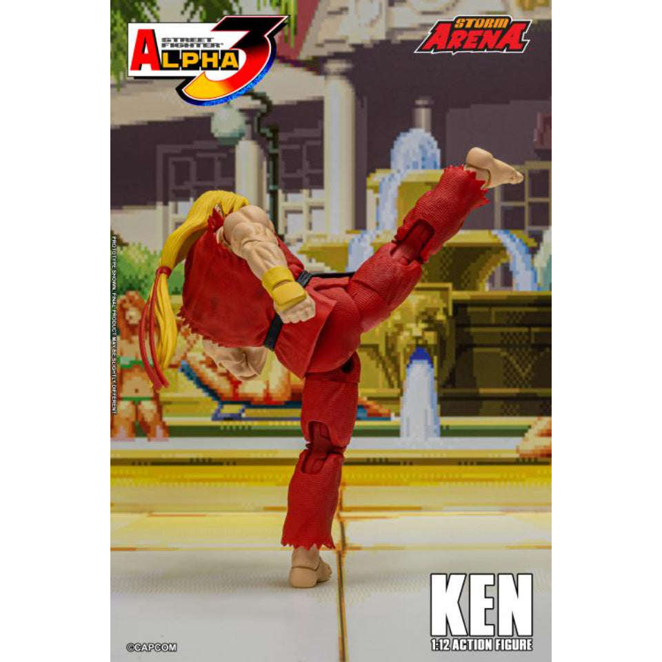 [Preventa] Street Fighter Alpha 3 Storm Arena Ken 1/12 Storm Collectibles