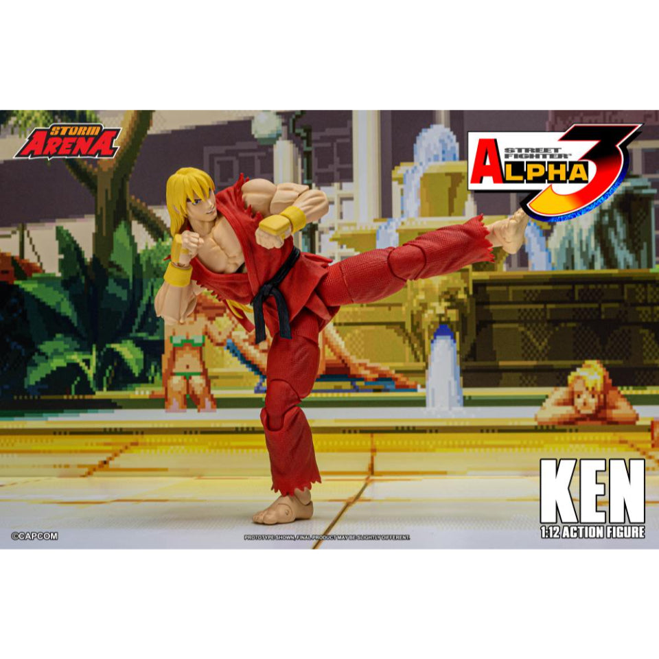 [Preventa] Street Fighter Alpha 3 Storm Arena Ken 1/12 Storm Collectibles