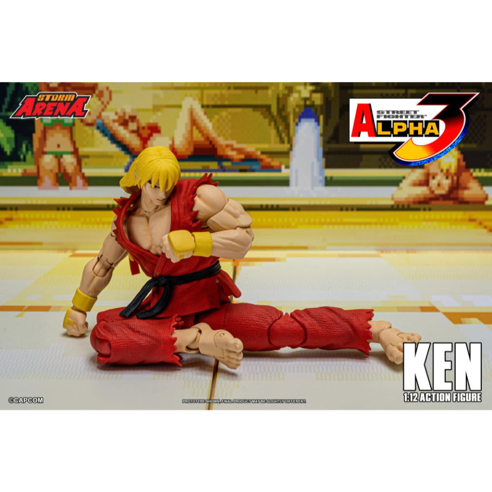 [Preventa] Street Fighter Alpha 3 Storm Arena Ken 1/12 Storm Collectibles