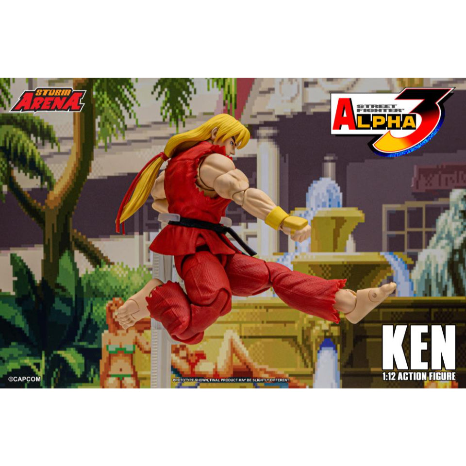 [Preventa] Street Fighter Alpha 3 Storm Arena Ken 1/12 Storm Collectibles