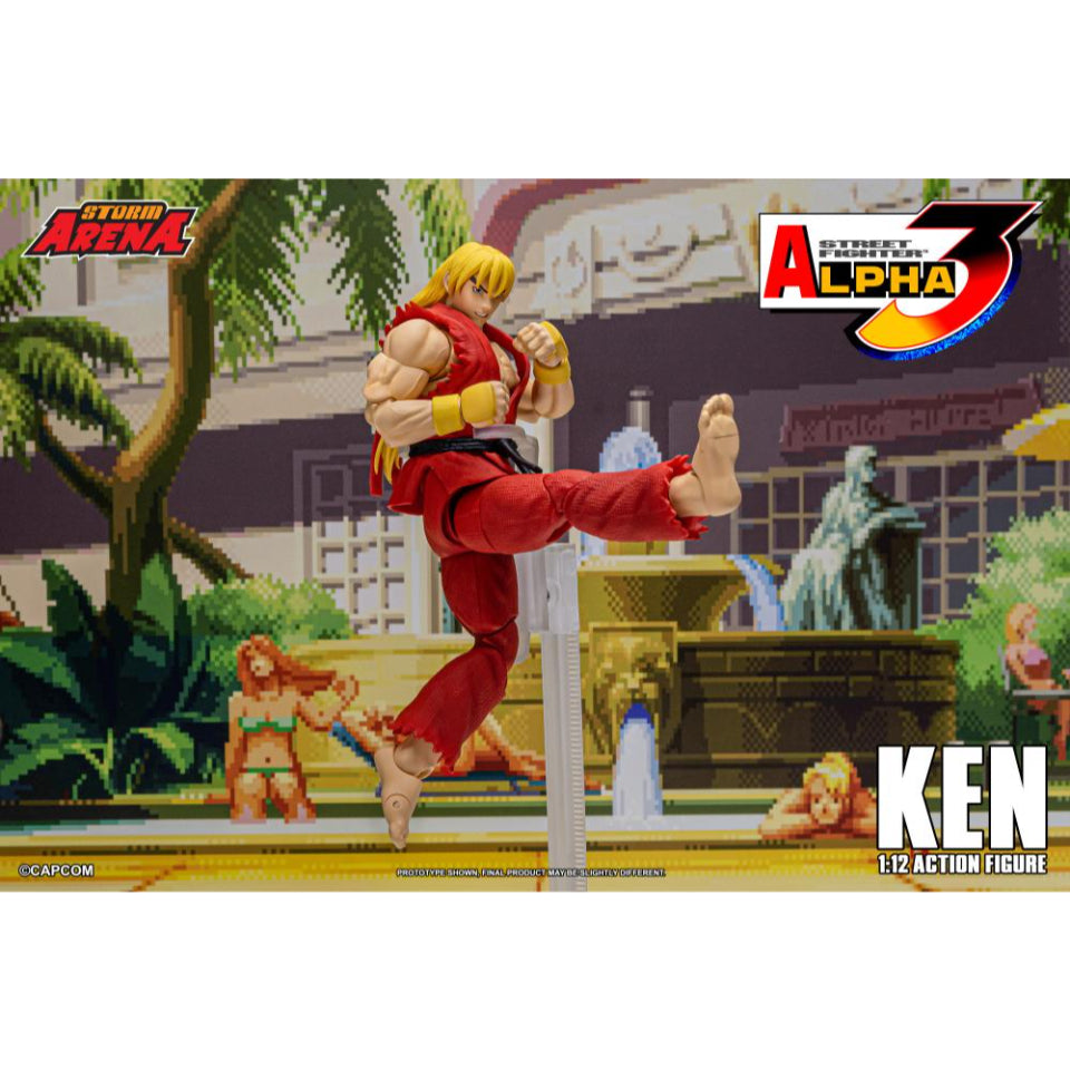 [Preventa] Street Fighter Alpha 3 Storm Arena Ken 1/12 Storm Collectibles