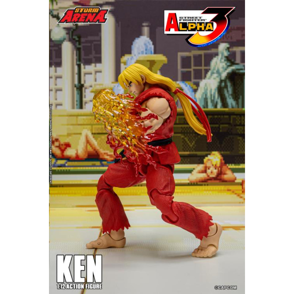 [Preventa] Street Fighter Alpha 3 Storm Arena Ken 1/12 Storm Collectibles