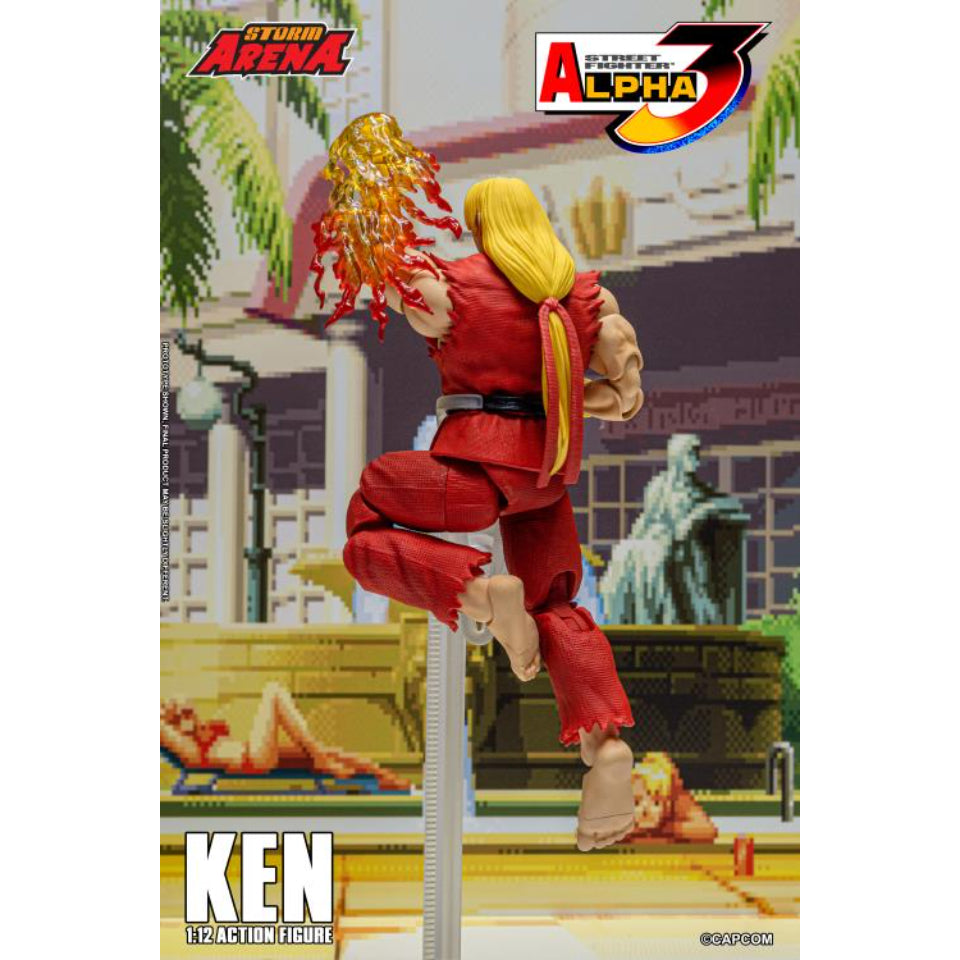 [Preventa] Street Fighter Alpha 3 Storm Arena Ken 1/12 Storm Collectibles