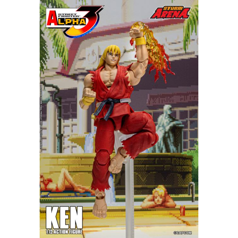 [Preventa] Street Fighter Alpha 3 Storm Arena Ken 1/12 Storm Collectibles