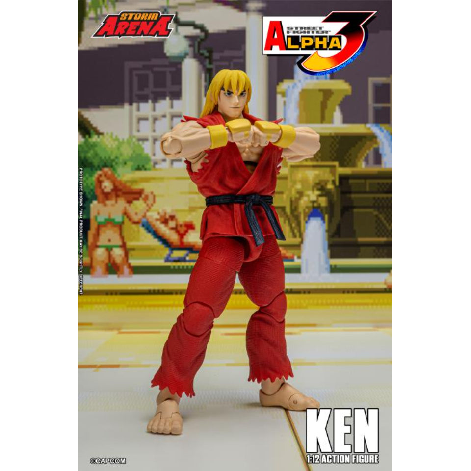 [Preventa] Street Fighter Alpha 3 Storm Arena Ken 1/12 Storm Collectibles