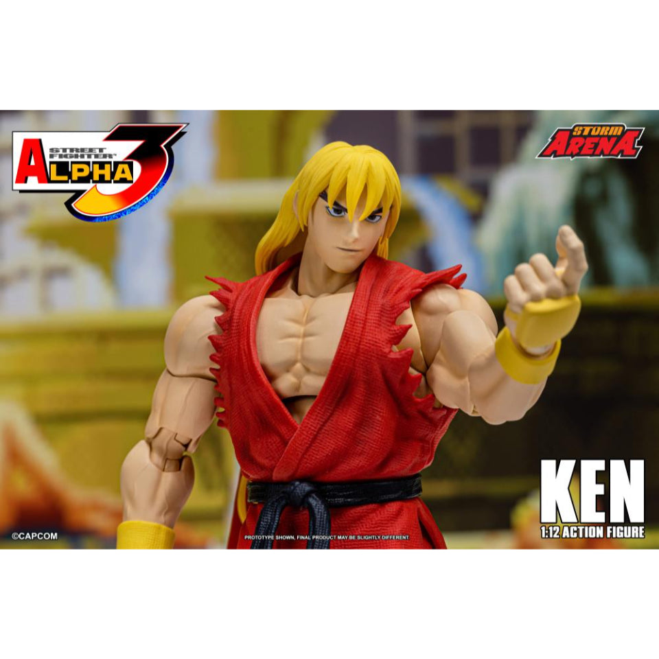 [Preventa] Street Fighter Alpha 3 Storm Arena Ken 1/12 Storm Collectibles