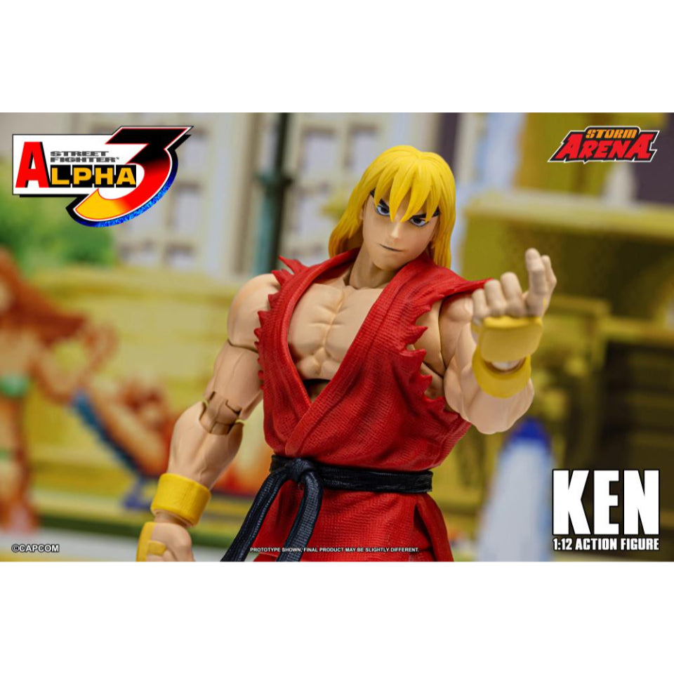[Preventa] Street Fighter Alpha 3 Storm Arena Ken 1/12 Storm Collectibles