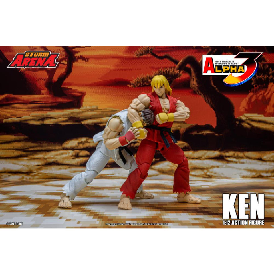 [Preventa] Street Fighter Alpha 3 Storm Arena Ken 1/12 Storm Collectibles