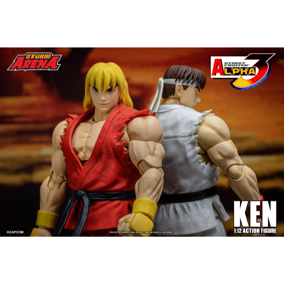 [Preventa] Street Fighter Alpha 3 Storm Arena Ken 1/12 Storm Collectibles