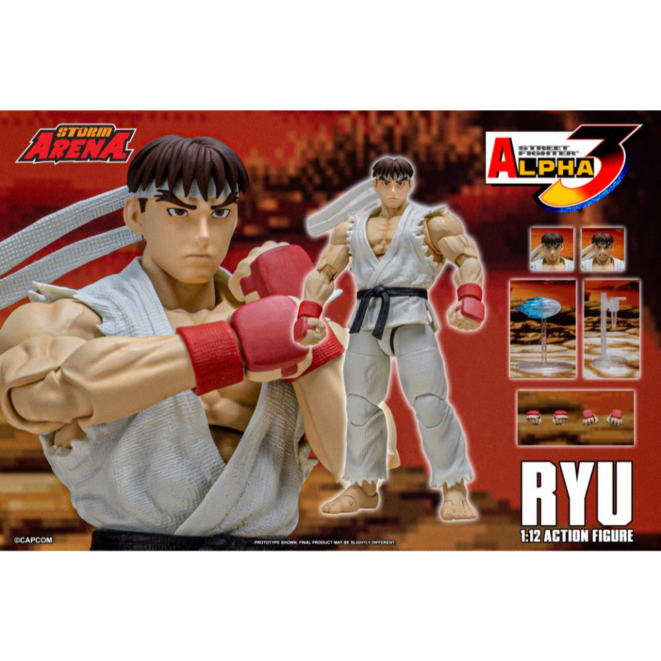 [Preventa] Street Fighter Alpha 3 Storm Arena Ryu 1/12 Storm Collectibles