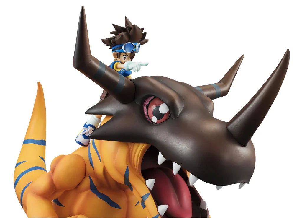[Preventa] Digimon Adventure Greymon &amp; Taichi Yagami G.E.M. Series MEGAHOUSE