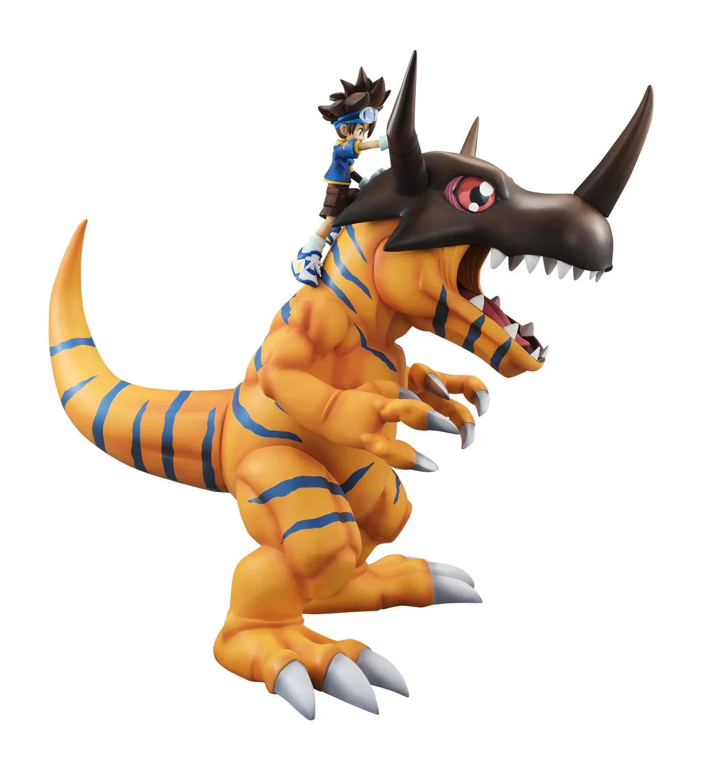 [Preventa] Digimon Adventure Greymon &amp; Taichi Yagami G.E.M. Series MEGAHOUSE