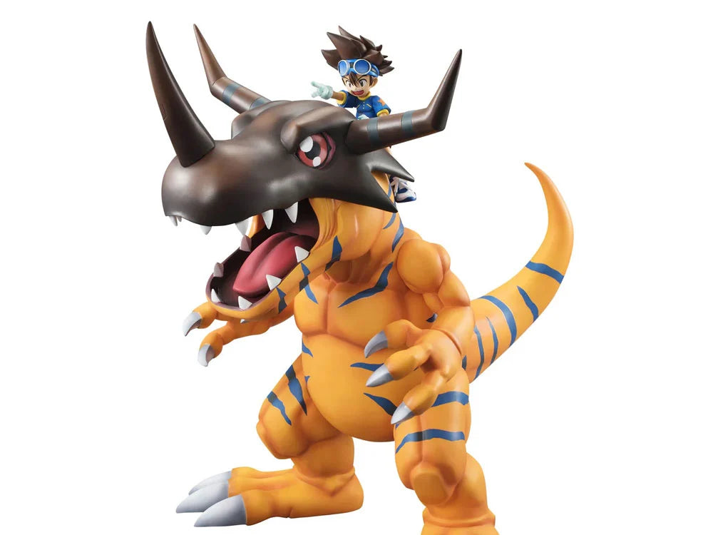 [Preventa] Digimon Adventure Greymon &amp; Taichi Yagami G.E.M. Series MEGAHOUSE
