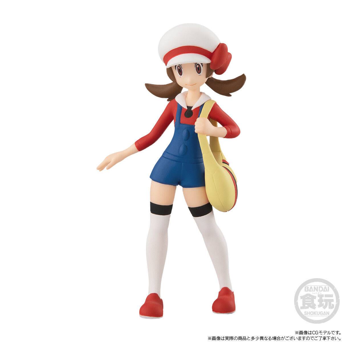 Pokemon Scale World: Johto Region - Lyra &amp; BayLeaf &amp; Natu &amp; Smoochum CANDY TOY