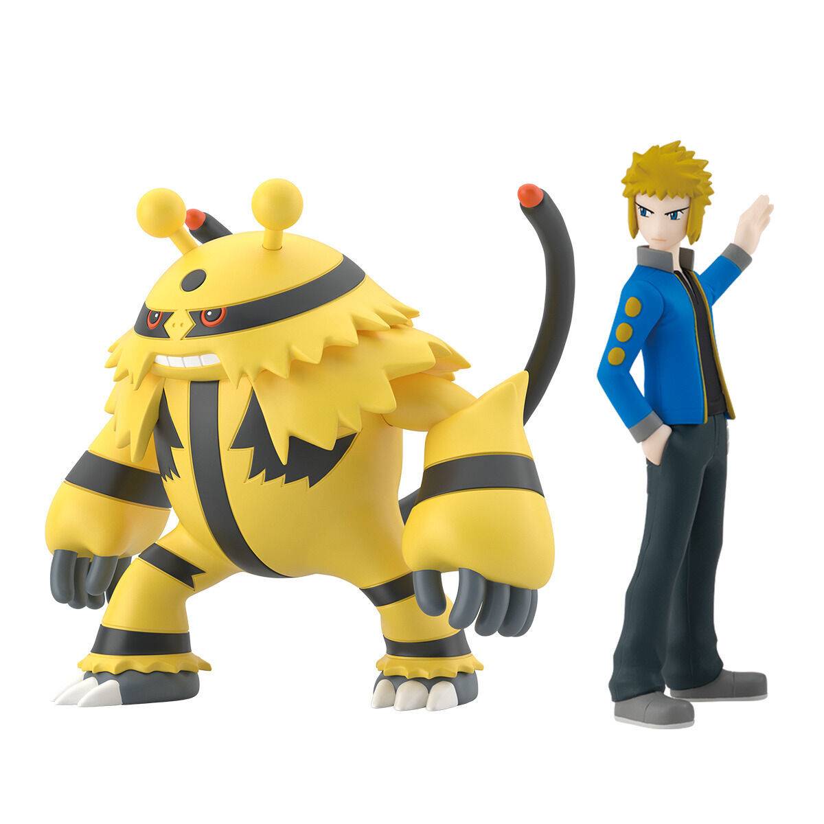 Pokemon Scale World: Sinnoh Region Volkner &amp; Electivire CANDY TOY