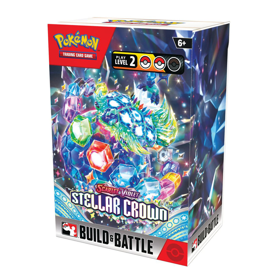 Pokémon TCG: Scarlet & Violet 7 Stellar Crown Build & Battle Box
